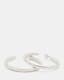 Claudette Large Tubular Hoop Earrings