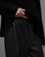 Aspen High-Rise Relaxed Fit Leather Trousers