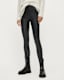 Cora Leather Look High-Rise Leggings