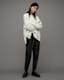 Jen Mid-Rise Leather Jogger Trousers