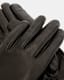 Roxy Leather Double Buckle Gloves