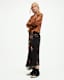 Luisa Tanana Floral Print Midi Skirt