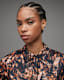 Sofi Silk Blend Spark Pyjama Shirt