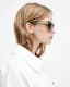 Kitty Rectangular Cat Eye Sunglasses