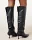 Odyssey Knee High Folding Leather Boots