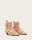 Jane Buckle Pointed Leather Boots