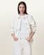 Hettie Frayed Oversized Cotton Shacket