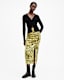 Carla Gathered Midi Skirt