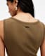 Katarina Boat Neck Slim Fit Maxi Dress