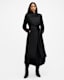 Riley Wrap Around Belted Long Line Coat