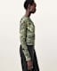 Hanako Print Mesh Wrap Top