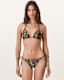 Saph Leopard Print Bikini Bottoms