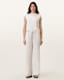 Alba Satin Wide Leg Trousers