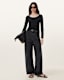 Rina Long Sleeve Scoop Neck T-Shirt
