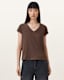Anna V-Neck Short Sleeve T-Shirt