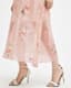 Saffron Kora Floral Print Midi Dress