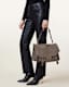 Ursa Crocodile Effect Leather Bag