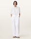 Becca Linen Barrel Leg Trousers