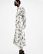 Skye Floral Asymmetric Hem Midi Dress