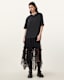 Josie Tiered Lace Midi Skirt