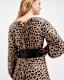 Leonie Wide Studded Leather Belt