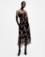 Leah Floral Print Midi Dress