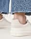 Underground Leather Low Top Trainers