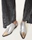 Desola Leather Western Mules