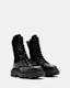 Alexia Lace Up Chunky Leather Boots