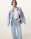 Blake Embellished Wide Leg Denim Jeans