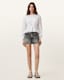Tate High Rise Denim Shorts