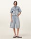 Louie Wide Leg Denim Jorts