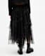 Jen Tulle Asymmetric Maxi Skirt