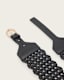 Mathilde Woven Leather Waist Belt