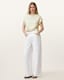 Mira Cropped Drawcord T-Shirt