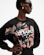 Fleurir Lila Oversized Sweatshirt
