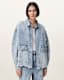 Hettie Embellished Oversized Denim Shacket