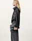 Ondine Grain Leather Shoulder Bag