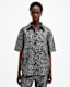 Jemi Metallic Leopard Print Shirt