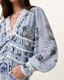 Zora Floral Ruffled Top