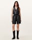 Arla Lea Leather Waistcoat