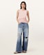 Katarina Boat Neck Slim Fit Tank Top
