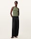 Katarina Boat Neck Slim Fit Tank Top