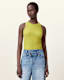 Rina Crew Neck Sleeveless Tank Top