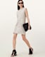 Nessa Woven Leather Mini Dress