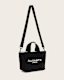 Izzy Logo Print Knitted Mini Tote Bag