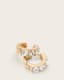 Nyx Crystal Hoop Earrings
