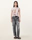 Ellie Floral Print Mesh T-Shirt