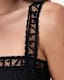 Vera Black Lace Bodysuit