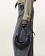 Half Moon Studded Crossbody Bag